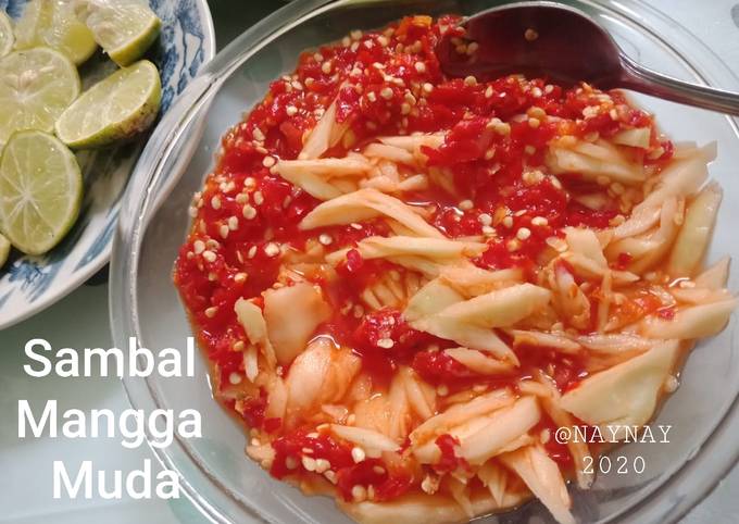 Resep Sambal Mangga Muda Sambal Pencit Oleh Naynay Cookpad