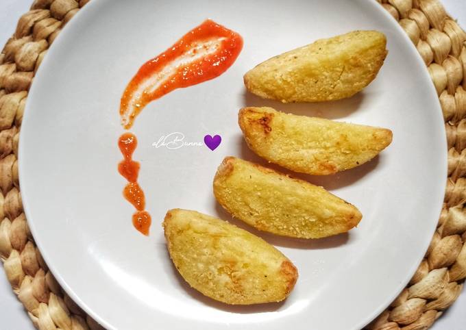 Cara Buat 481. Potato Wedges Goreng Yang Sederhana