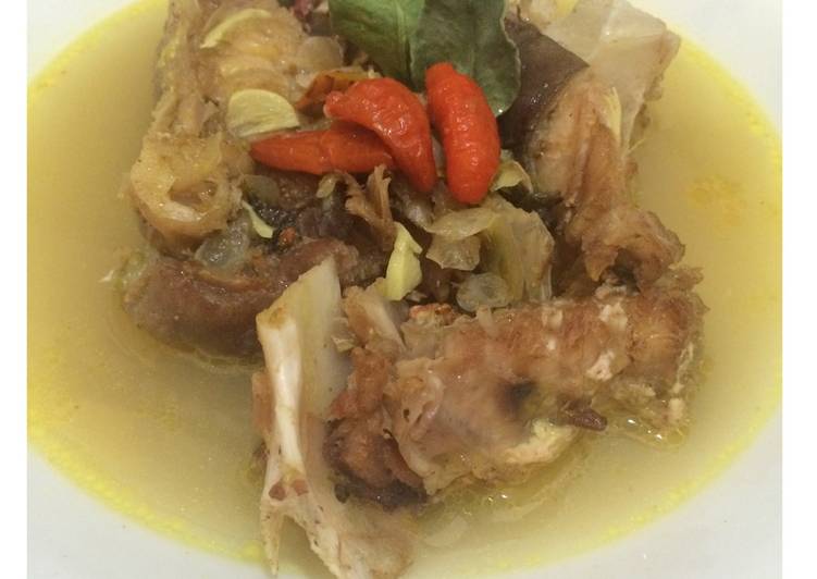 Cara mudah memasak Sop Kepala Kakap Merah yang Sempurna