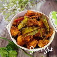 Kaffir Lime Chicken Fry A picture of Kaffir Lime Chicken Fry.