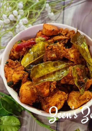 A picture of Kaffir Lime Chicken Fry.