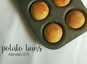 Foto resep Potato Buns (donat kentang panggang)