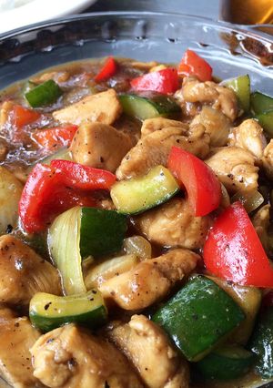 Foto resep Ayam Lada Hitam