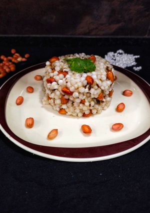 A picture of Sabudana khichdi.