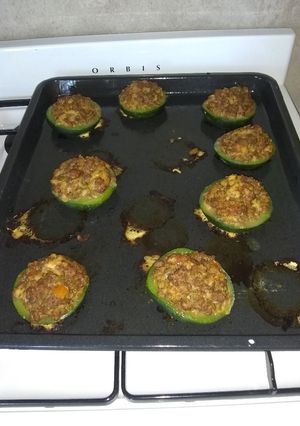 Una foto de Zapallitos rellenos