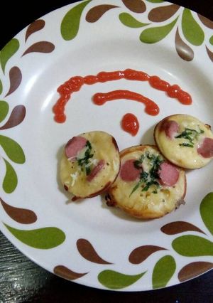 Foto resep Kue mini sosis-keju
