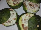 Zapallitos rellenos de carne