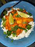 Shrimp Curry 🦐 & Coconut Milk 🥥