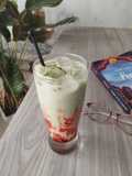 Strawberry Matcha Latte