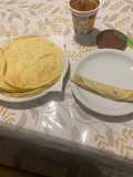 Panqueques rellenos de dulce de leche
