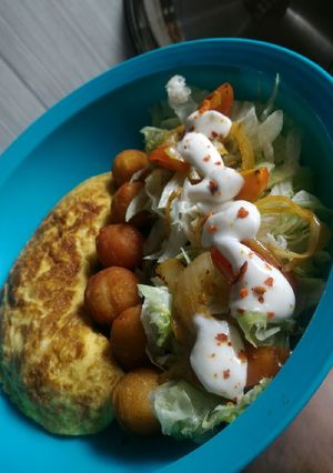 Foto resep Omelet bola kentang