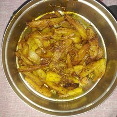 A picture of Jeera potato.