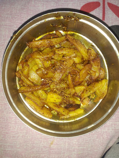 A picture of Jeera potato.
