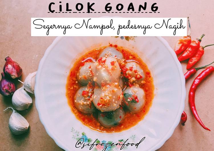 Cilok Goang mantul