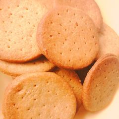 Digestive biscuits A picture of Digestive biscuits.