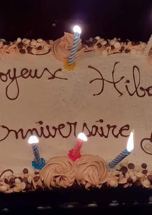 صورة لوصفة كيكة عيد ميلاد 🎂🎂