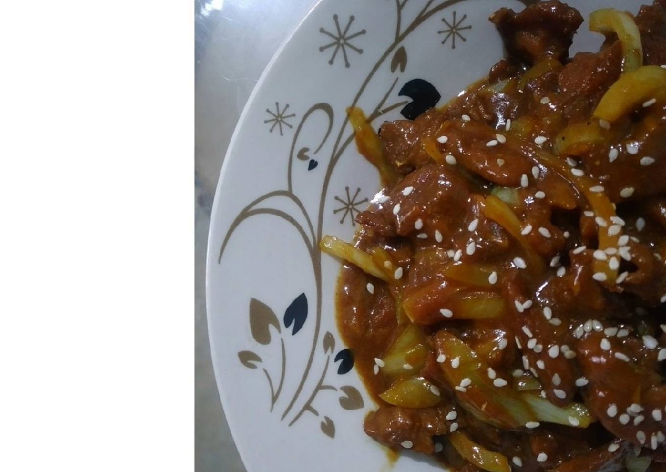 Beef Teriyaki / Teriyaki Sapi Ala Hokben