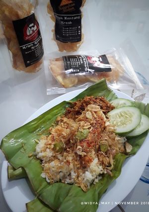 Foto resep Nasi Liwet Bakar
