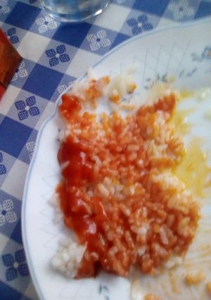 Una foto de Arroz a la Cubana 🍚🍳