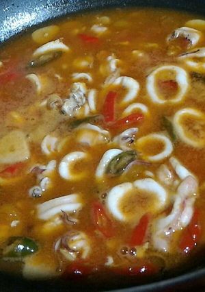 Foto resep Cumi Asam Pedas
