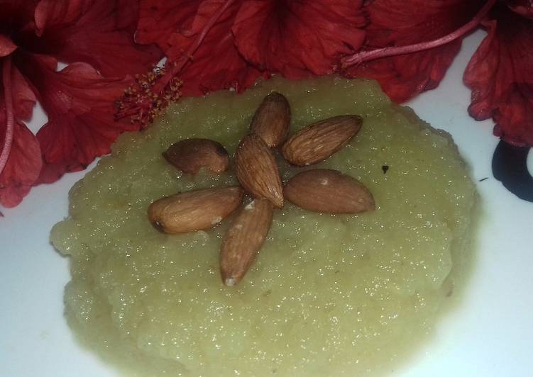 Dudhi halwa