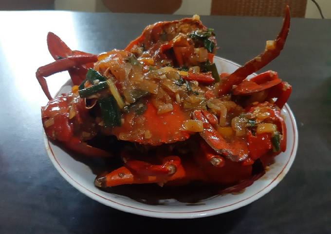 Kepiting asam manis