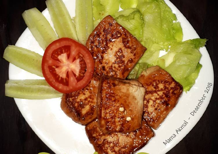 Resep Tahu Saos Tiram (Menu Eat Clean 🥣) yang Enak Banget