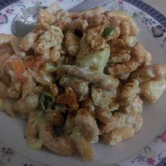 A picture of Dahi bhalay ka masala:-.