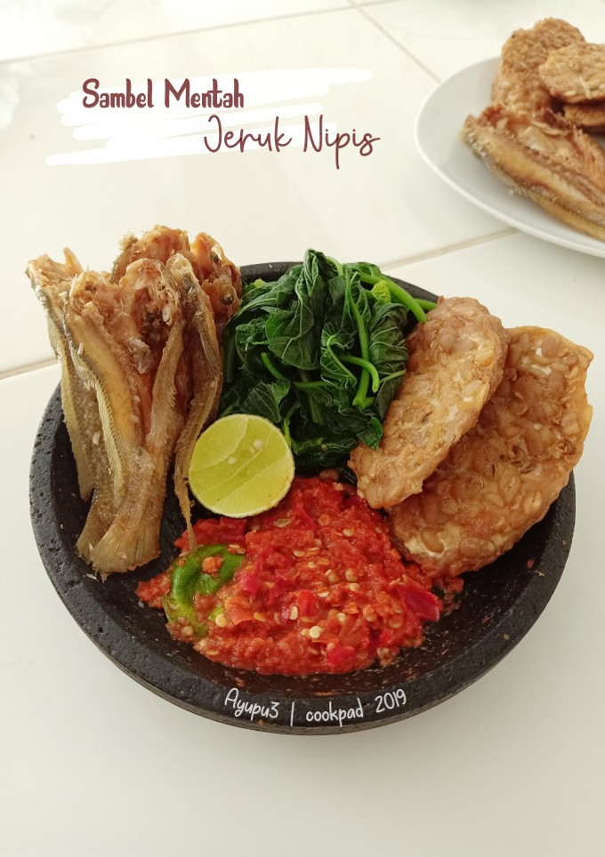 Foto resep 🎀Sambel Mentah Jeruk Nipis