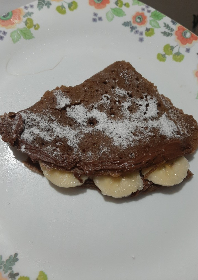 Una foto de Crepas de chocolate 🍫