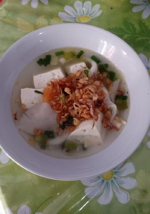 Foto resep Sop Tahu Segar