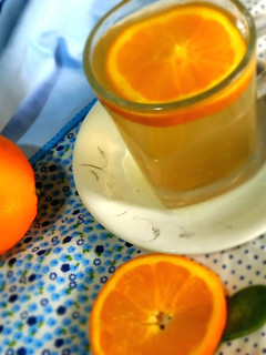 عکسی از دستور دمنوش پرتقالی