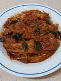 Stingray fish gravy