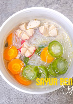 Foto resep 18. Sayur Bening Oyong Campur-campur