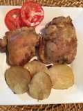Pollo Provenzal en Cama de Patatas