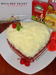Foto resep Bolu red velvet ekonomis