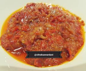 Resep mudah Sambal Terasi Warung Penyetan Enak Sederhana