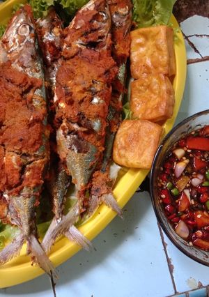 Foto resep Ikan Kembung panggang saos kecap acar