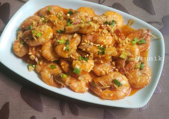 Resep Garlic Butter Fried Prawn Oleh Tunik 🍀 - Cookpad