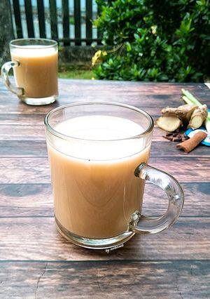 Foto resep Wedang Jahe + Susu