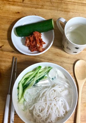 Hình của món Mì lạnh.