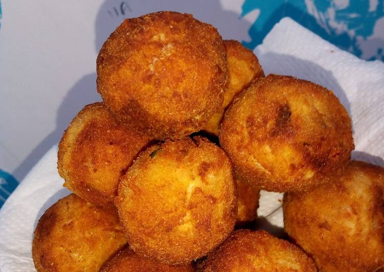 Simple Way to Make Speedy Yam balls