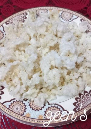 A picture of Sabudana Badiyan.