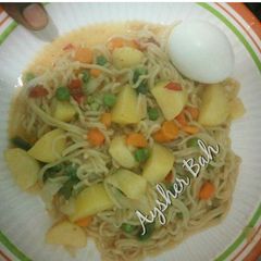 A picture of Breakfast Noodles.