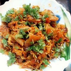 A picture of Pasta indian style.