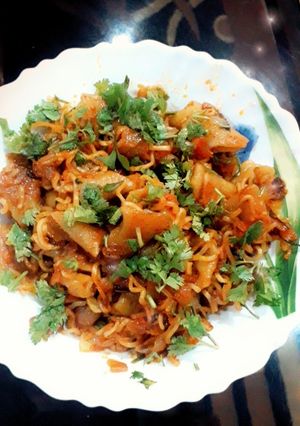 A picture of Pasta indian style.