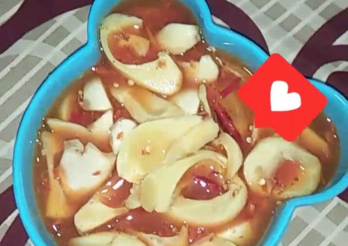 Langkah Mudah untuk Membuat Asinan salak super pedas, Sempurna