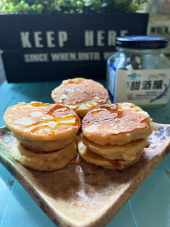 酒釀豆渣小煎餅 的食譜成品照片