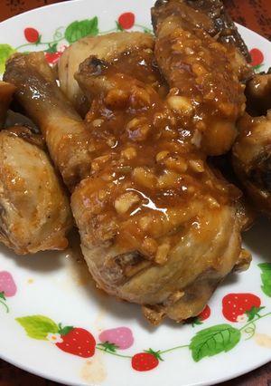 Hình của món Thịt gà rim me.