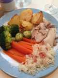 Chicken roast dinner 🍽 👌🏻